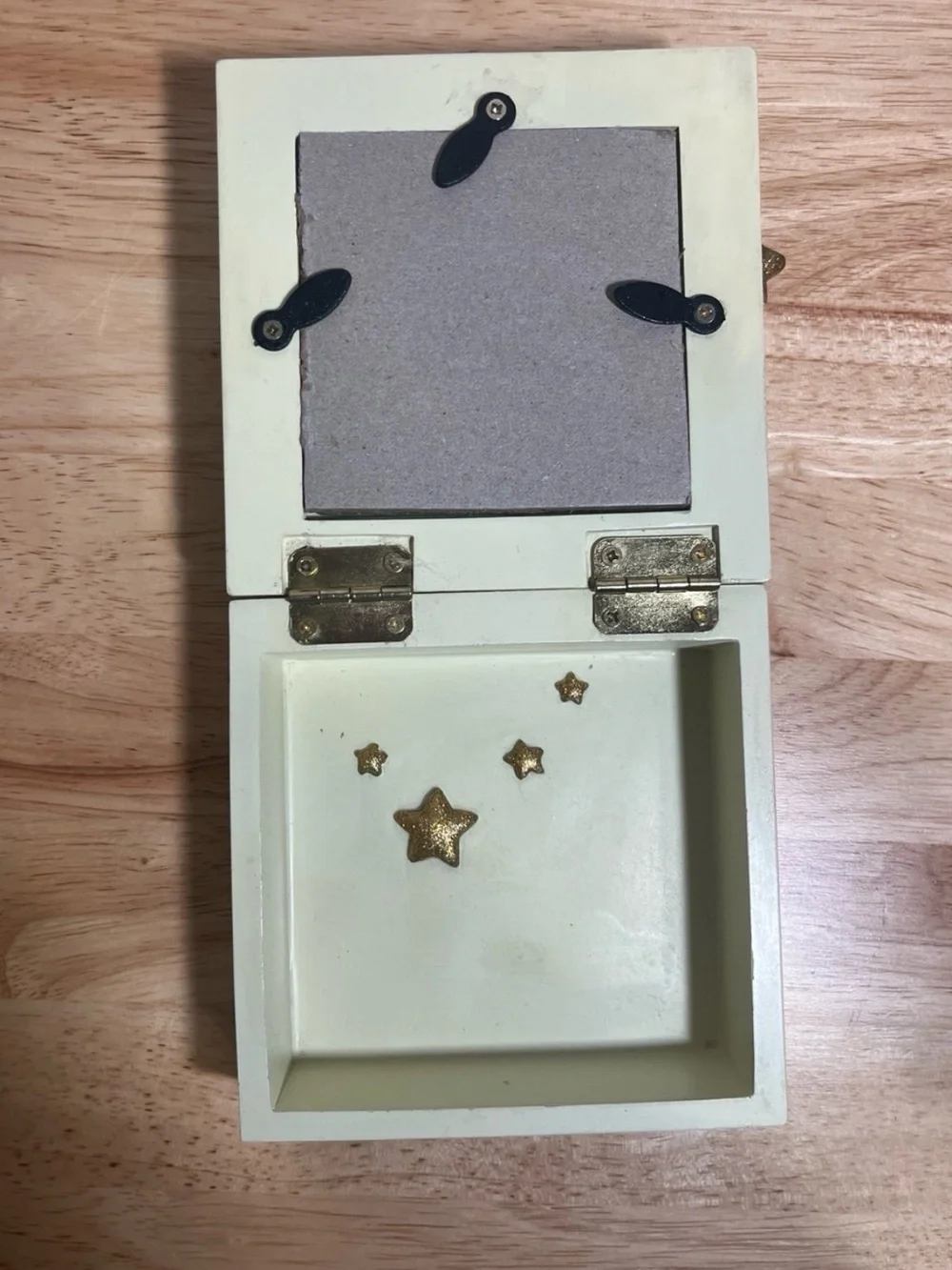Winnie the Pooh Vintage Photo Frame Trinket Box ‘Make a Wish’ Keepsake Disney